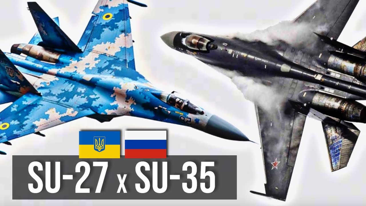 SU-27 (Ucrânia) x SU-35 (Rússia): O poder aéreo ucraniano teria chances contra os russos?