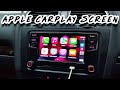 Installation de lunit principale apple carplay rcd 330360 vw golf mk6 mk5 polo mk3 scirocco et plus