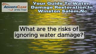 Don't Let Water Damage Ruin Your Home! Your Guide to Water Damage Restoration in Winston Salem NC