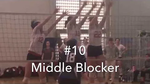 Sadie Byrd Volleyball - #10 Middle - Anaheim 2019