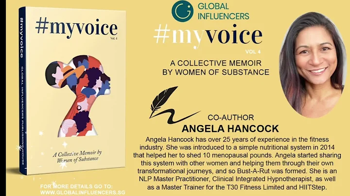 Presenting Angela Hancock - Co-author of #MyVoice Vol.4