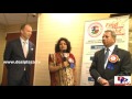 Drsejal mehta from tips speaking to desiplaza tv at tips annual banquet