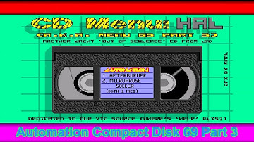 Atari ST E Automation Compact Disk Games  Menu 69 - Part 3