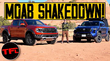 Can the All-New Toyota Tacoma Keep Up With a Ranger Raptor Off-Road?