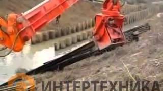 Вибропогружатель с наклонным зажимом Steel Hand