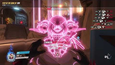 Overwatch Mayhem DVA - Ava Quad Kill POTG