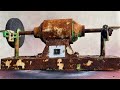 Restore and repair a high capacity rust removal machine picked up from a scrap yard  restorations