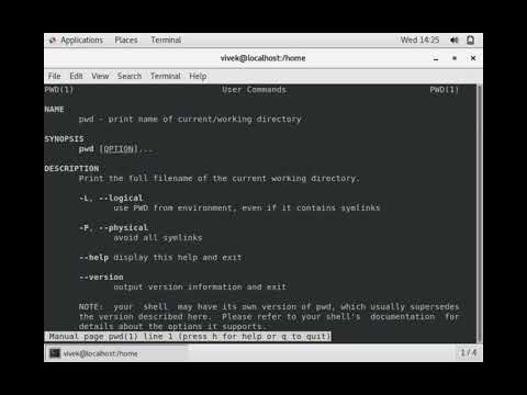 How To Find Full Pathname Of The Current Working Directory In Linux | Pwd Command In Linux