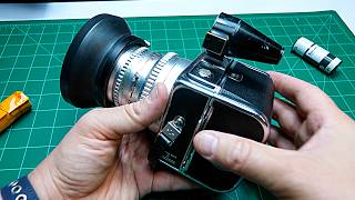 How to Load a Hasselblad SWC Film Camera (Super Wide Film Camera) - Smarter Every Day 2