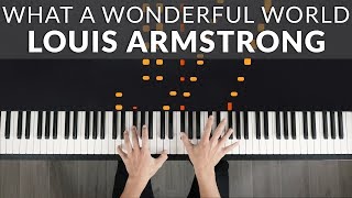 What A Wonderful World - Louis Armstrong Tutorial Of My Piano Cover