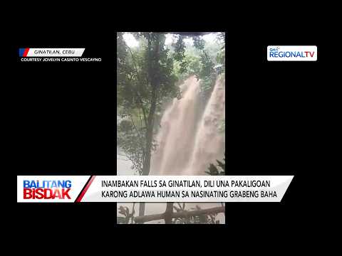Inambakan Falls sa Ginatilan, Dili Paligoan | Balitang Bisdak
