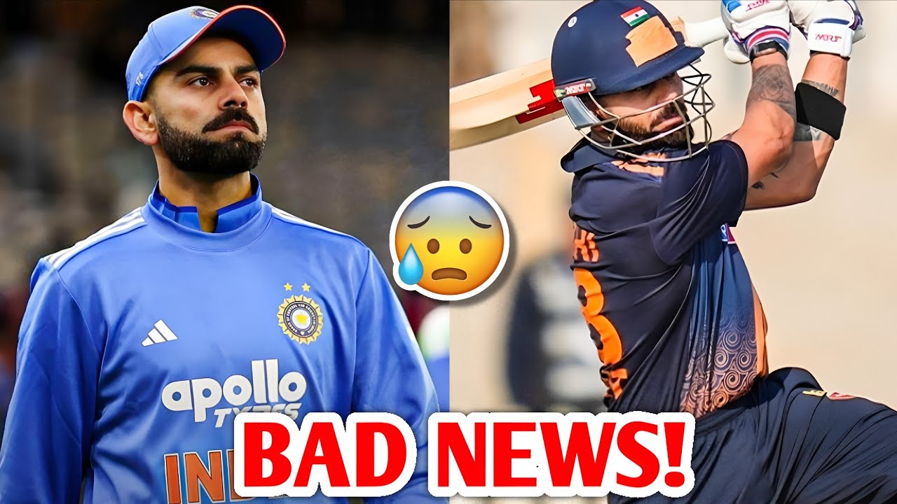 BAD NEWS for Virat Kohli Fans...😰| Virat Kohli UNAVAILABLE for VHT | India 2026 Cricket News Facts