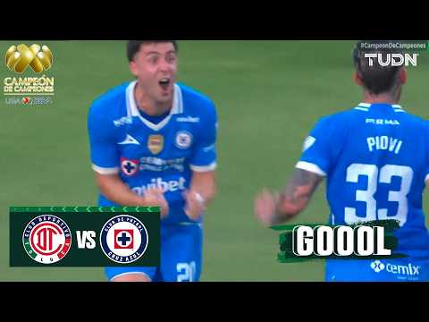 ANOTHER AMAZING GOAL! A stunning free-kick goal | Toluca vs Cruz Azul | Champion of Champions - F...