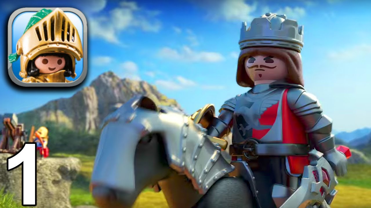 PLAYMOBIL KNIGHTS Walkthrough Gameplay Part 1 Levels 1 2 3 Android) -