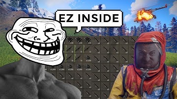 Rust Insiding EVERYONE V5 (trolling rust clans & toxic players)