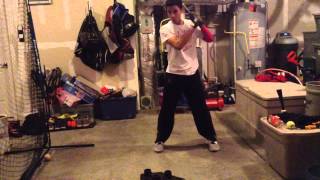 Justin Walker Baseball (Hitting) 12-30-2014
