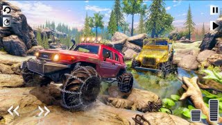 Jeep Crash Driving Sim Beam Rock Crawling Extreme Offroad Rival Racers In This Jeep Rally Racing screenshot 5
