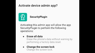 HOW TO DEACTIVATE SECURITY PLUGIN ON YOUR PHONE. #palmpay #education #how