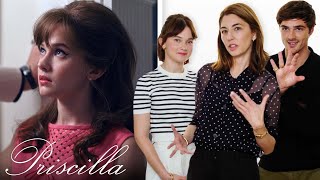 Sofia Coppola, Jacob Elordi & Cailee Spaeny Break Down 'Priscilla' Chair Throw Scene | Vanity Fair