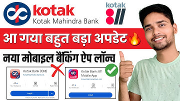 Kotak Mahindra Bank New Mobile Banking App🔥| How To Activate Kotak 811 Mobile Banking - New Process