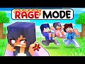Aphmau goes rage mode in minecraft