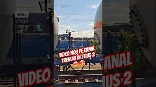 Trenuri in Teius #shorts #trainspotting #tren #teius #transilvania #cfr #locomotive
