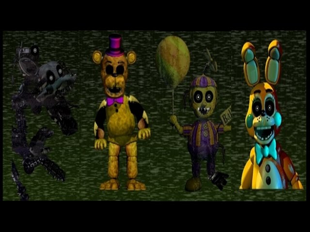 Five Nights at Freddy's 1 except the only animatronic active is Springtrap  by DaPootisBird - Game Jolt