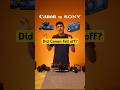 Canon vs Sony