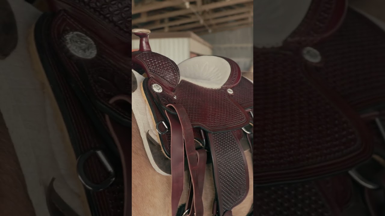 Is this saddle fully hand-tooled or embossed? 🧐 