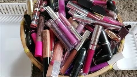 Lipstick Declutter Part 1