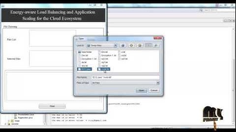 Energy-aware Load Balancing and Application Scaling for the Cloud Ecosystem