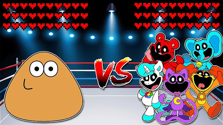 Giant Pou vs All Poppy Playtime Characters! Meme battle