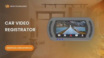 Mobile app demo of a car video recorder