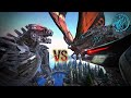Godzilla, Mothra & M.U.T.O vs. New MechaGodzilla | ARK Kaiju Battle 🦎