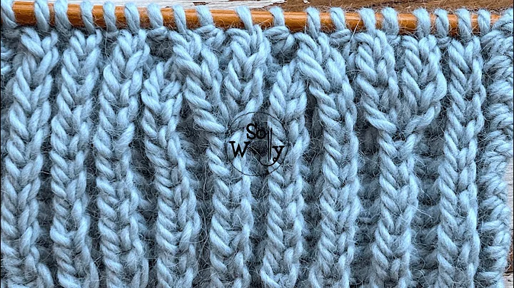 How to do Increases and Decreases in the Fisherman's Rib stitch - So Woolly