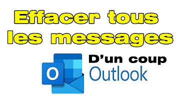 Comment vider sa boite mail Outlook d'un coup ?