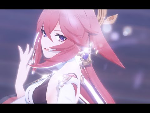 【Genshin Impact MMD／4K／60FPS】Yae Miko【酔いどれ知らず】