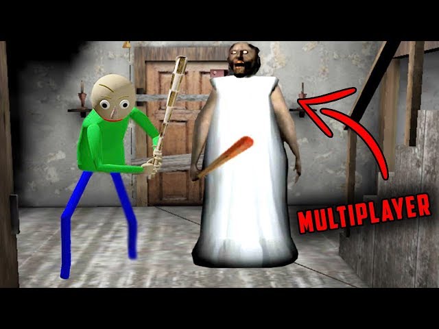 Baldi's Basics Multiplayer vs Granny Horror Game Online (Baldi's Basics vs  Granny Horror Game) 