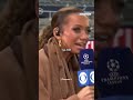 Kate Abdo bantering Jamie Carragher’s accent 🤣