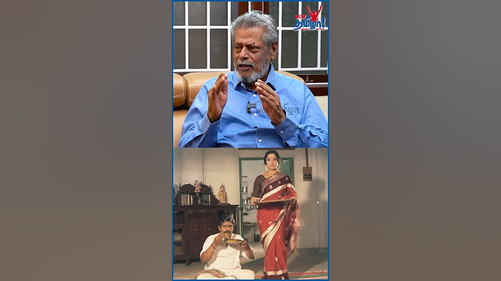 விசு நல்லா சாப்பாடு போடுவாரு - Delhi Ganesh Memories on Director Visu