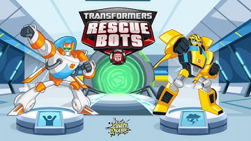 Transformers Rescue Bots: Disaster Dash Hero Run #124 | COMPLETE exciting missions w/ DINOBOTS!