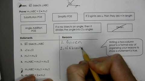 Geometry Unit 3 day 3 notes   Introduction to proofs