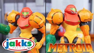 Jakks Pacific Metroid Prime 2 Samus Figure Review!