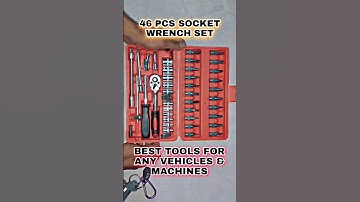 46 Pcs Socket Wrench Set | Best Tools For Any Vehicle & Machines #viral #shorts #youtubeshorts
