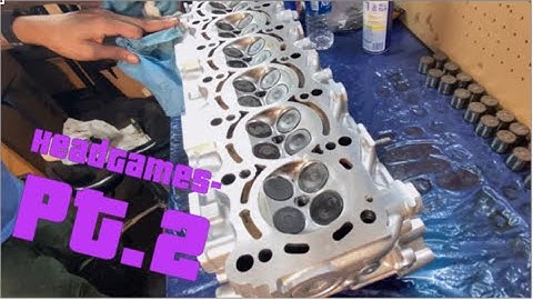 2JZ BMW Swap Build Ep. 6 - Head Prep - Pt. 2