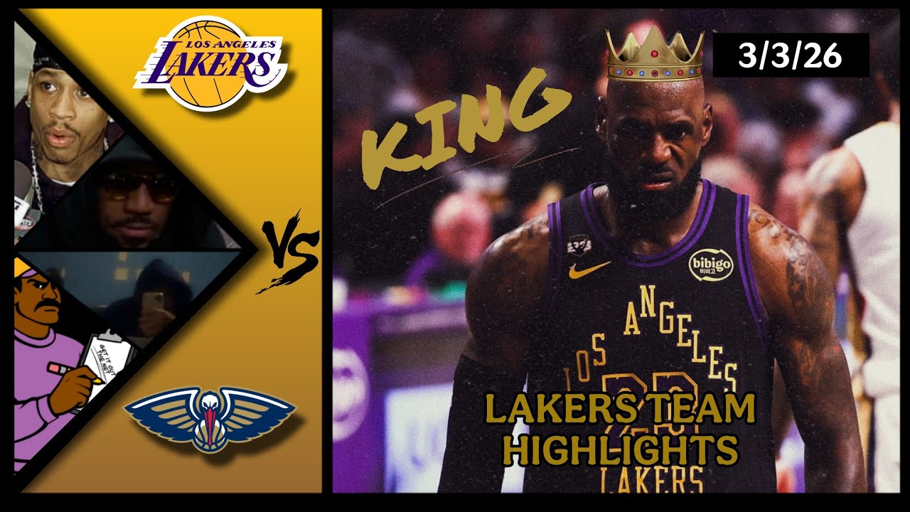 Lakers Team Highlights vs Pelicans reaction W/ Coaches Den - YouTube
