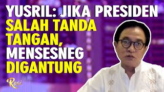 Di Masa Soeharto, Kalau Presiden Salah Tanda Tangan, Mensesneg Digantung - ROSI