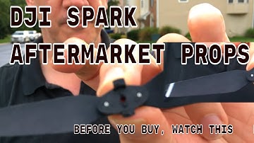 AFTERMARKET Propellers for DJI Spark!  How good are they?