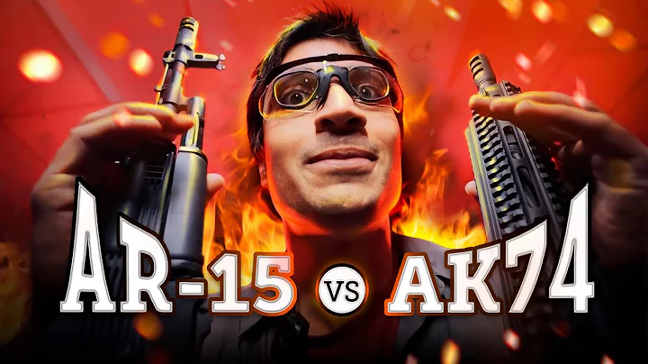 American M4 vs Russian AK | Assault Rifles AR-15 vs AK-74 | Legendary Infantry Rifles Comparison!
