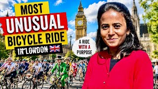 The Event That Stops London Traffic Every Year! bicycle ride | #asksindu #wnbr #bike #ride #unique 